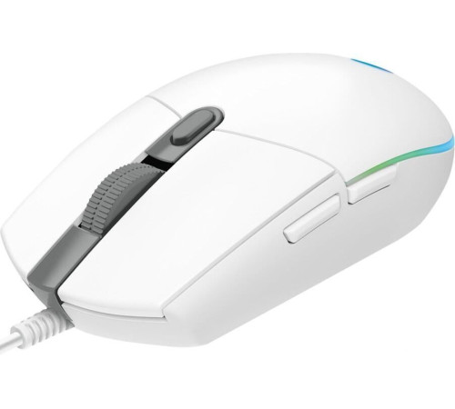 Игровая мышь Logitech G203 Lightsync белый