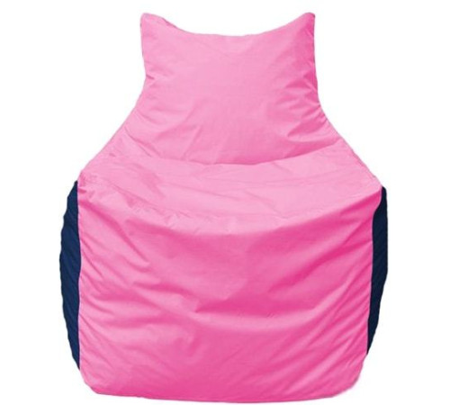 Кресло-мешок Flagman Фокс Ф2.1-192 розовый/тёмно-синий