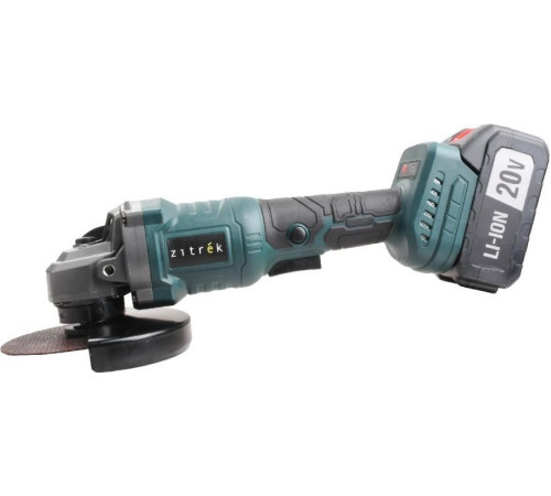 Угловая шлифмашина Zitrek ZKAG20-125 085-1025 с 2-мя АКБ, кейс