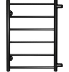 Полотенцесушитель TERMINUS Аврора П6 500x600 с боковым подключением 500, RAL 9005