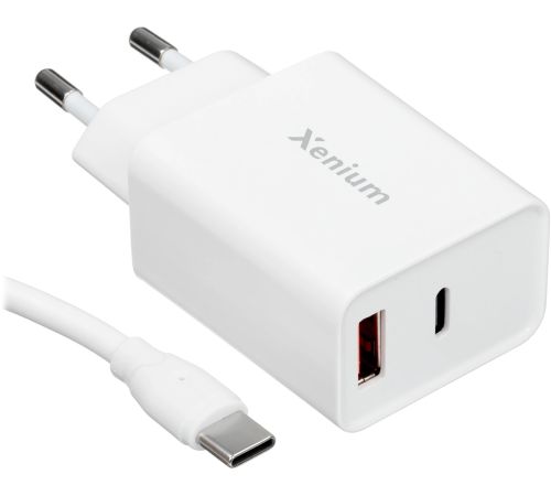 Сетевое зарядное Xenium X252 белый
