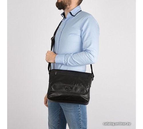 Сумка через плечо Poshete 253-0002-24-BLK черный