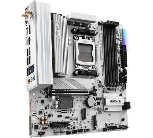 Материнская плата ASRock B850M Pro RS WiFi White