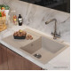 Кухонная мойка Mixline ML-GM31 552192 бежевый