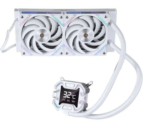Система жидкостного охлаждения для процессора 1stPlayer X-240E белый