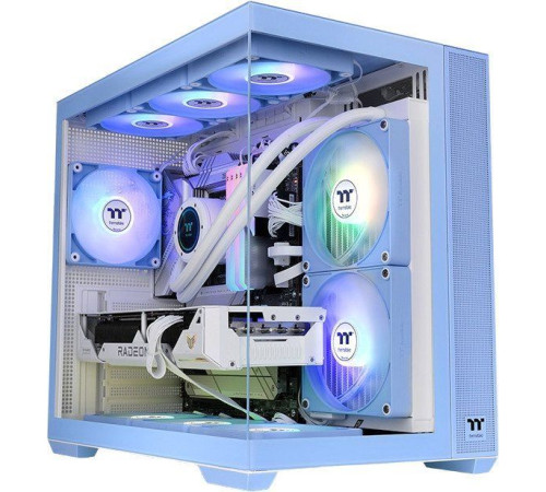 Корпус Thermaltake View 380 TG ARGB Hydrangea Blue CA-1Z2-00MFWN-00
