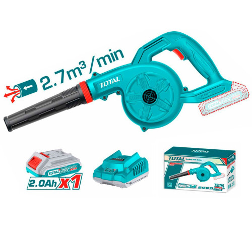 Ручная воздуходувка Total TABLI200281 с 1-им АКБ
