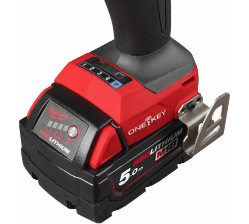 Винтоверт Milwaukee M18 FUEL M18ONEID3-502X 4933492804 с 2-мя АКБ, кейс