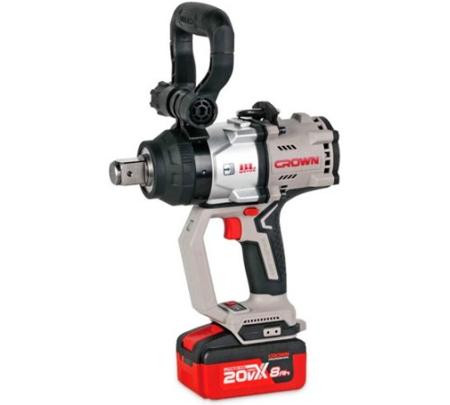 Гайковерт Crown CT22060-1HX-8SC4 BMC с 1-им АКБ, кейс