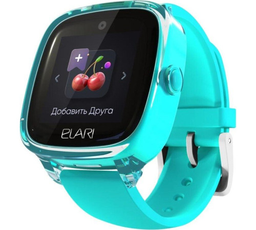 Детские умные часы Elari KidPhone Fresh 4G бирюзовый