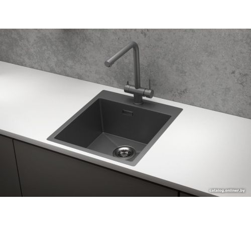 Кухонная мойка Granula GR-4600 графит матовый
