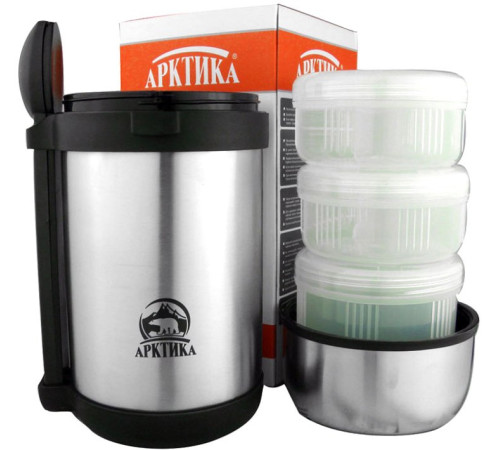 Термос для еды Арктика 403-1500 Stainless Steel
