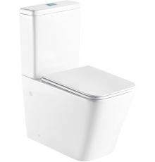 Унитаз WeltWasser Gelbach 001 XL GL-WT белый глянец