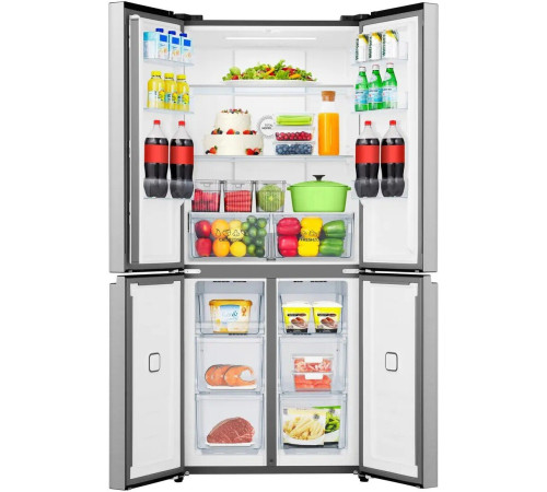 Четырёхдверный холодильник Gorenje NRM819E61X