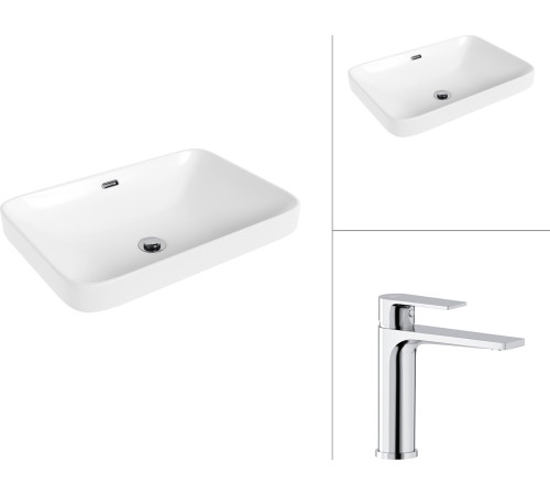 Умывальник Lauter 21441B + Reef 21CK678C