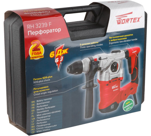Перфоратор Wortex RH 3239 F RH3239F1129