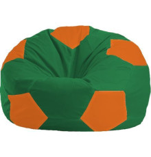 Кресло-мешок Flagman Мяч Стандарт М1.1-464 зеленый/оранжевый