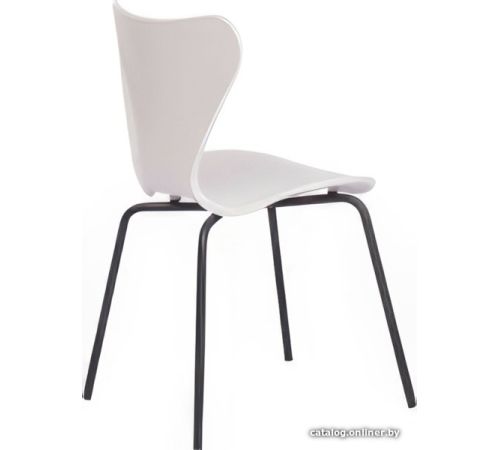 Стул TetChair Jacobsen пластик/металл белый 018/черный