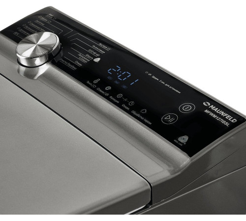 Стиральная машина с вертикальной загрузкой MAUNFELD MFWM127ISSL