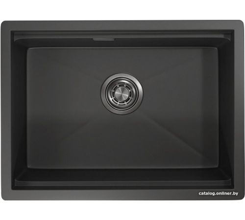 Кухонная мойка Granula KS-6045U черный матовый