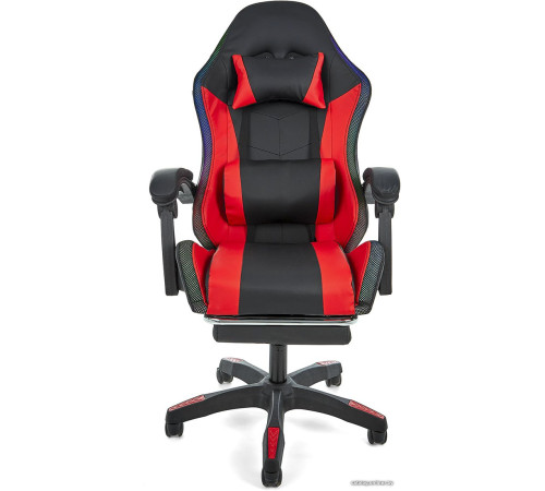Игровое геймерское кресло Jiqiao DG8003 черный/красный