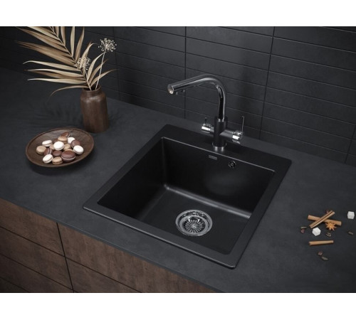 Кухонная мойка Paulmark Kante 50 PM105152-BLM
