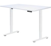 Стол с регулировкой высоты ErgoSmart Electric Desk Prime 1200х650х25 мм Ясень Тронхейм/белый