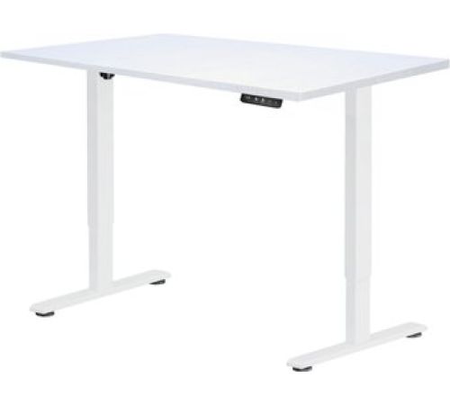 Стол с регулировкой высоты ErgoSmart Electric Desk Prime 1200х650х25 мм Ясень Тронхейм/белый