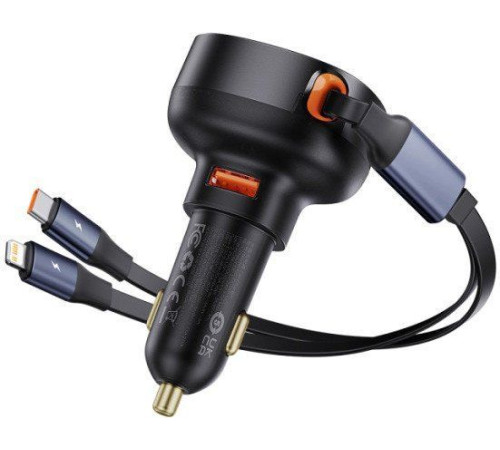 Автомобильное зарядное Baseus Enjoyment Pro 2-in-1 Car Charger C+L 60W C00057802111-02