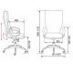 Кресло Norden IQ CX0898H-0-215 белый/зеленый