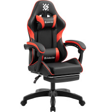 Игровое геймерское кресло Defender Serenity черный/красный