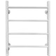 Полотенцесушитель Ростела Виктория 50x60/4 с диммером, белый левый