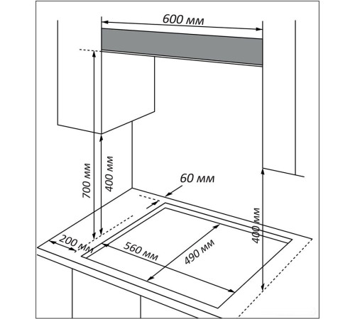Варочная панель Nord Nordfrost HS 6041 W