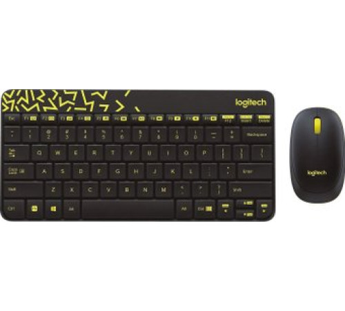 Офисный набор Logitech MK240 Nano 920-008198 черный