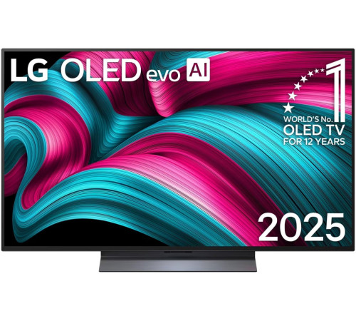 OLED телевизор LG OLED evo AI C5 OLED48C5RLA