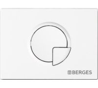 Панель смыва Berges Wasserhaus Novum R4 Soft Touch белый