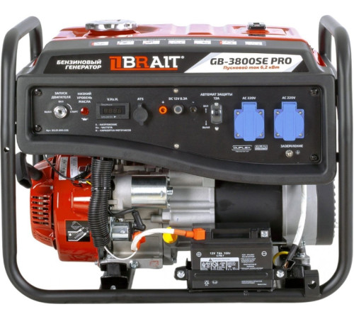 Бензиновый генератор Brait GB-3800SE PRO
