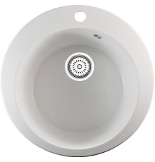 Кухонная мойка Berge BR-5100 белый матовый