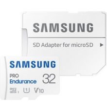 Карта памяти Samsung PRO Endurance+ microSDHC 32GB с адаптером
