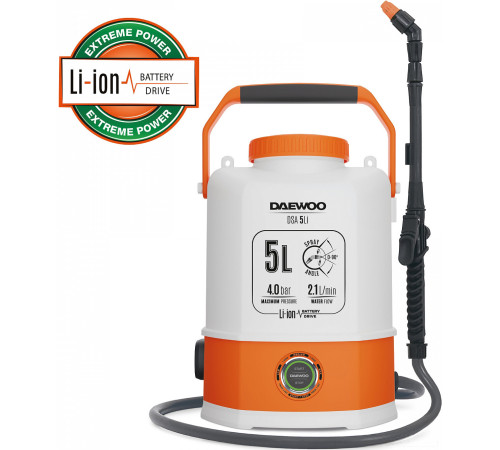 Аккумуляторный опрыскиватель Daewoo Power DSA 5Li