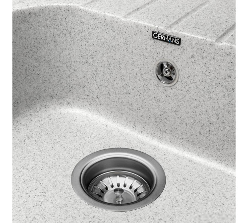 Кухонная мойка Gerhans B20 серый