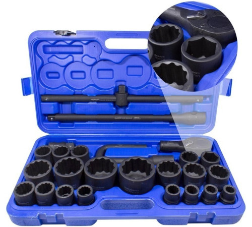 Набор трещотка с головками ForceKraft FK-68262-9 MPB 26 предметов