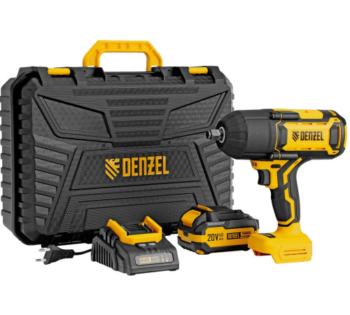 Гайковерт Denzel CIWH-BL-20-1000 с 1-им АКБ, кейс