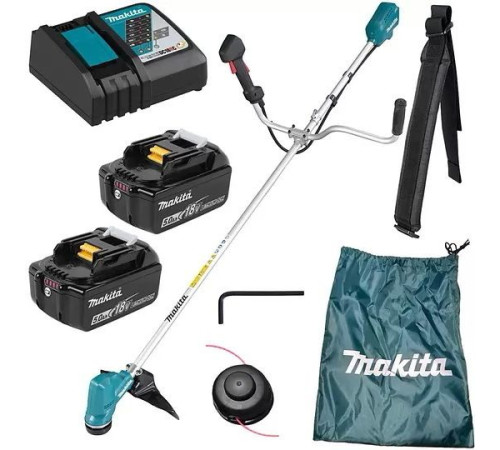 Триммер Makita DUR190URT3 с 2-мя АКБ