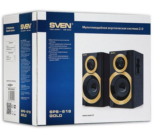 Акустика  SVEN SPS-619 GOLD