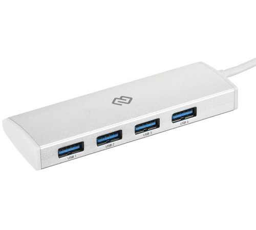 USB-хаб Digma HUB-4U3.0-UC-S