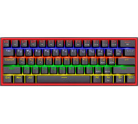 Клавиатура Redragon Fizz черный/красный