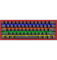 Клавиатура Redragon Fizz черный/красный