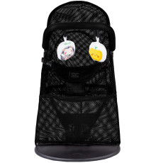 Шезлонг Amarobaby Baby Time AB21-25BT/09 черный