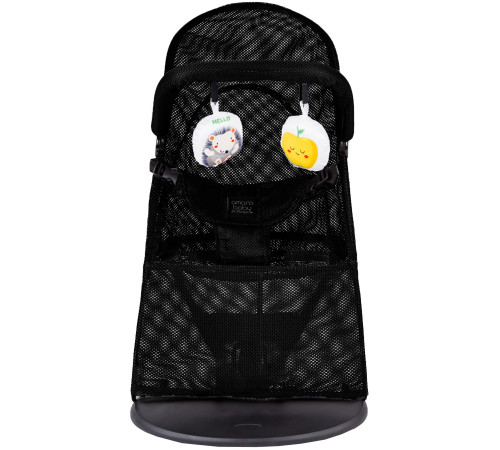 Шезлонг Amarobaby Baby Time AB21-25BT/09 черный